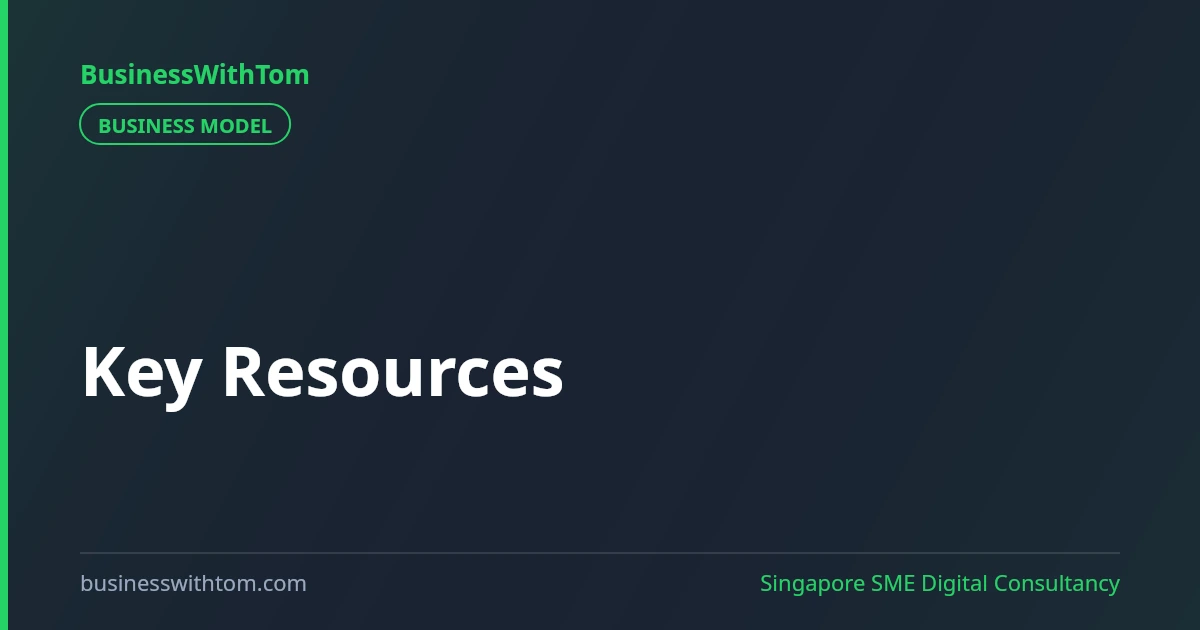 Key Resources: What You Need to Run a Digital Business Properly