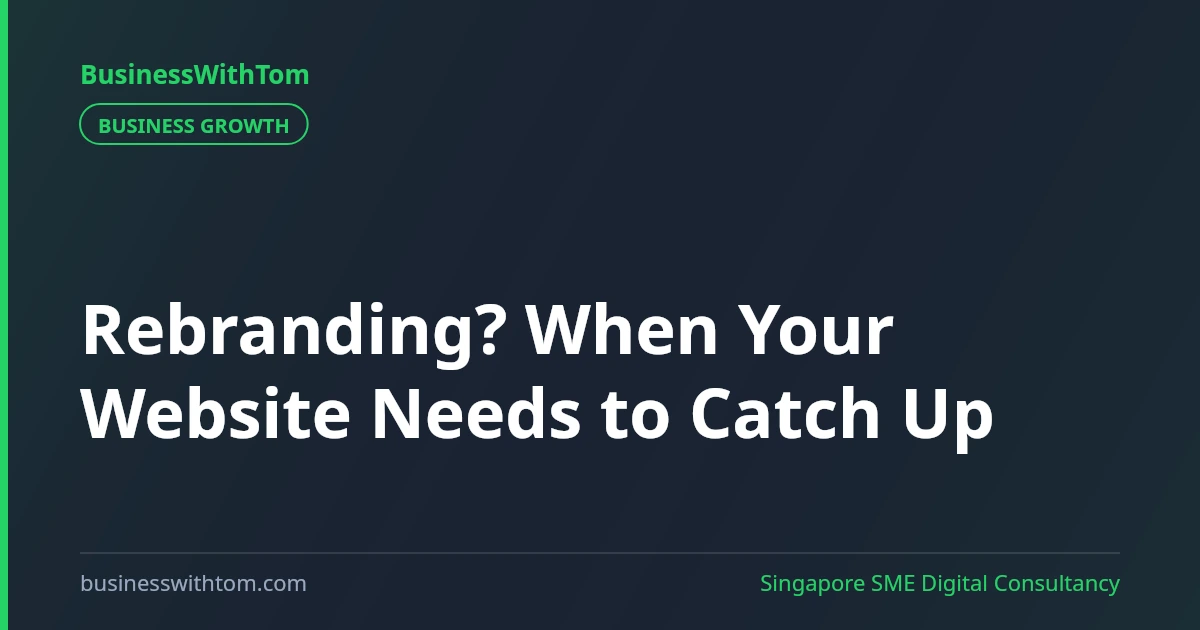 Rebranding? When Your Website Needs to Catch Up